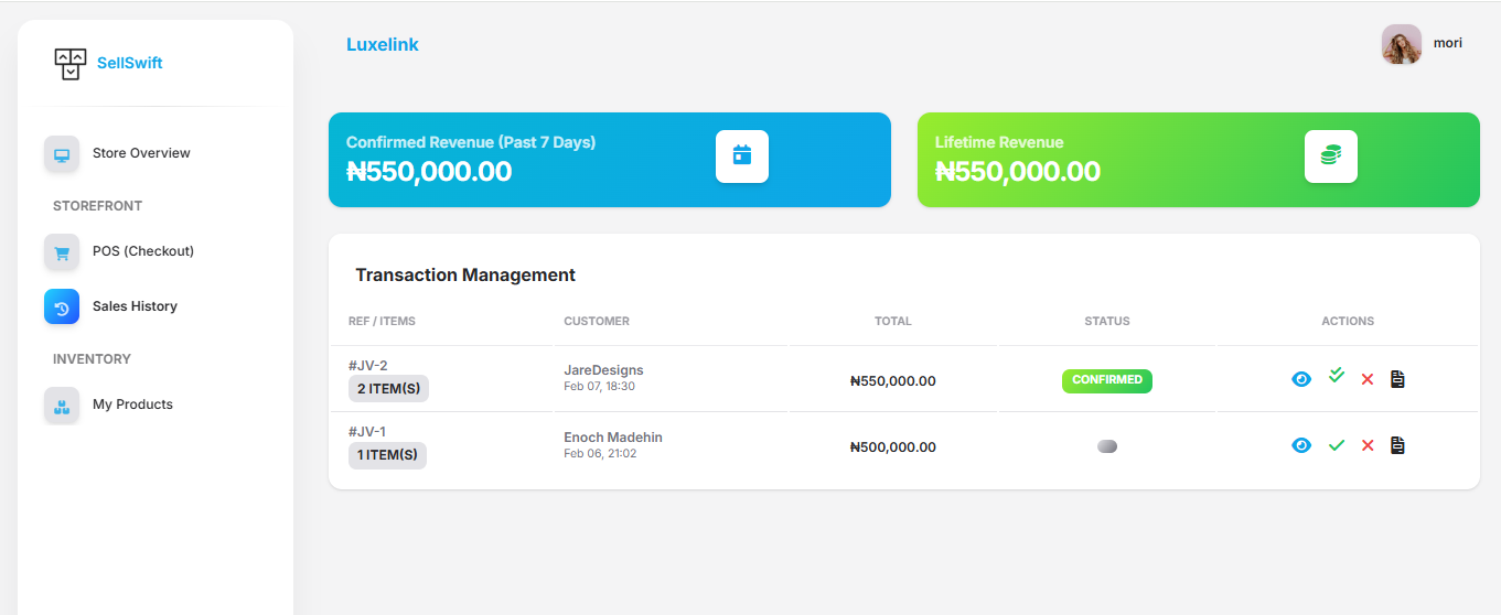 SellSwift Demo